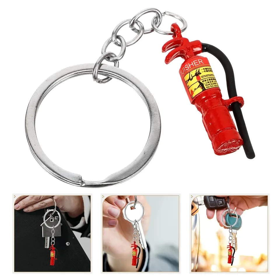패션 미니 소화기 펜던트 키 체인 레드 가솔린 양동이  - Fire Extinguisher Small 리뷰 및 가격