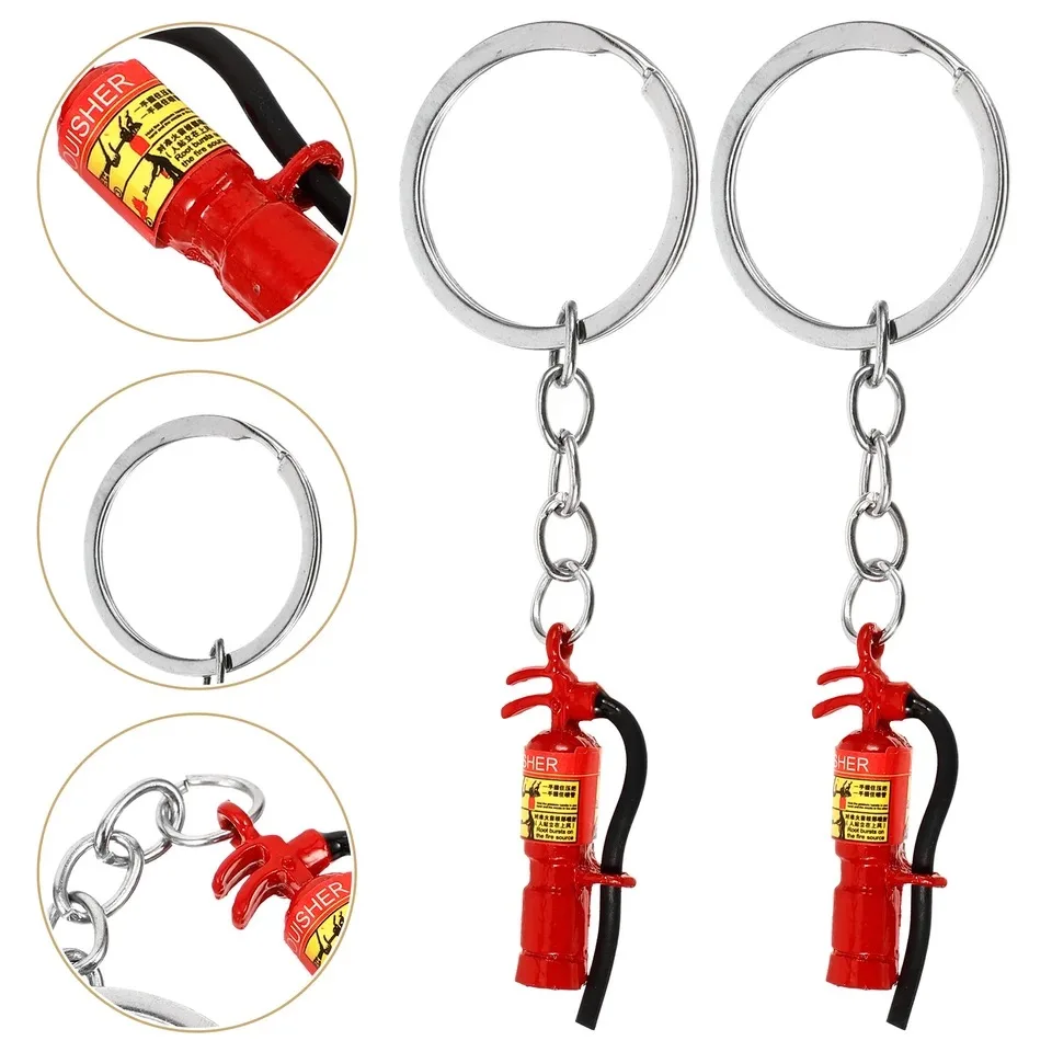 패션 미니 소화기 펜던트 키 체인 레드 가솔린 양동이  - Fire Extinguisher Small 리뷰 및 가격