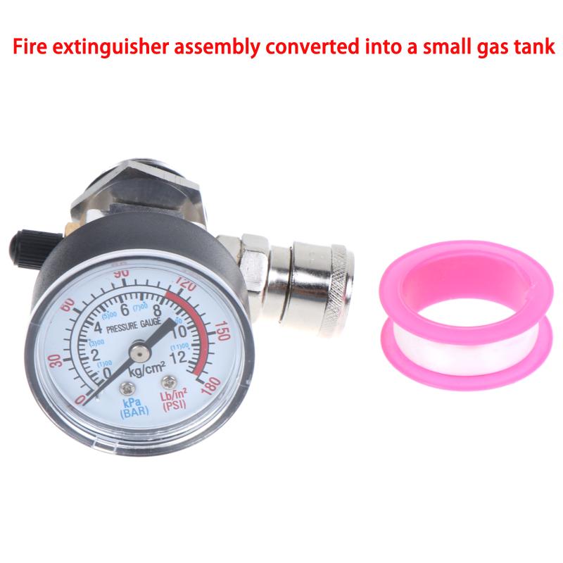DIY 가스 저장 프로젝트를 위한 압력 게이지와 씰이  - Fire Extinguisher Small 리뷰 및 가격