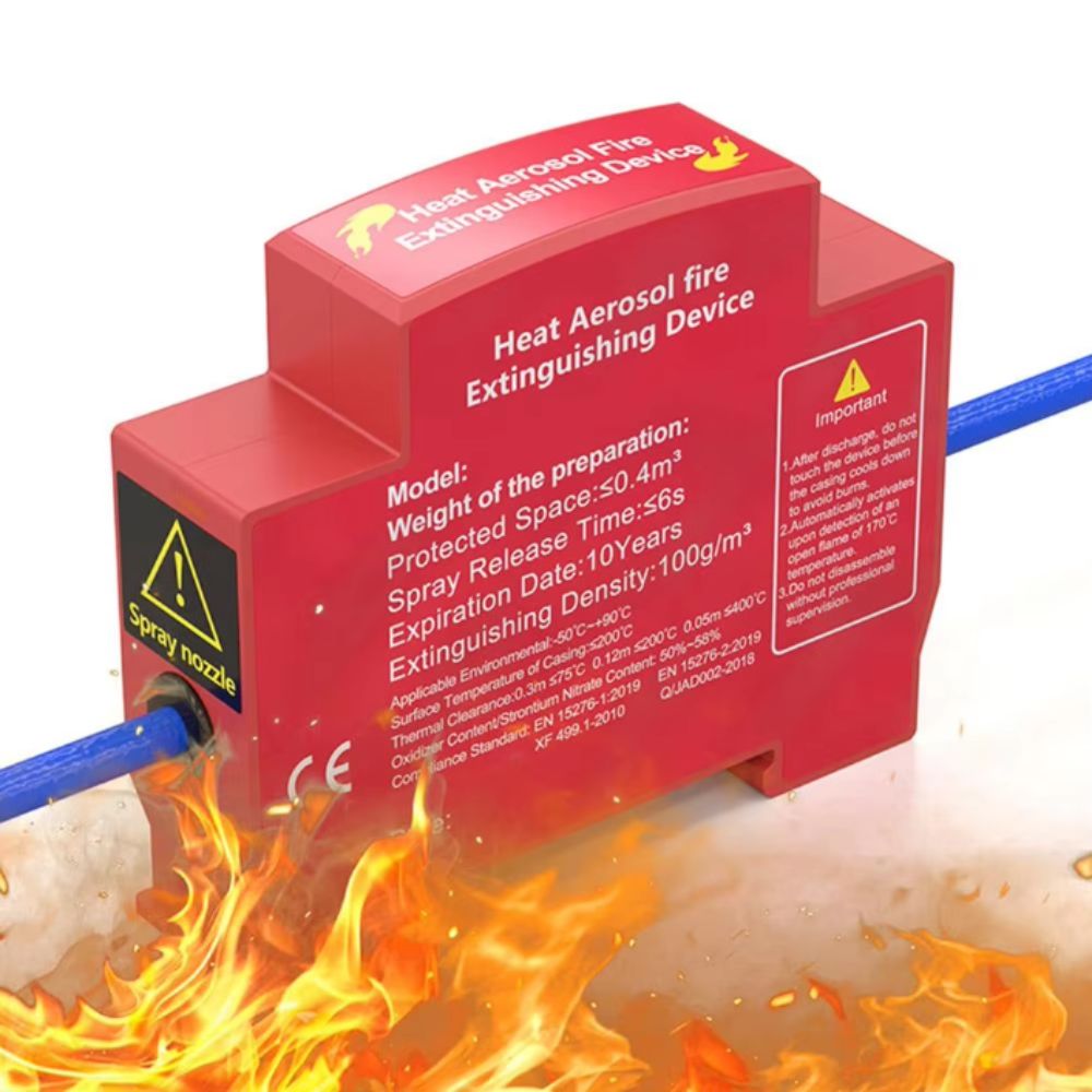 이중 라인 디자인 난연 장치 난연 자동 활성화 자동 소 - Fire Extinguisher Small 리뷰 및 가격