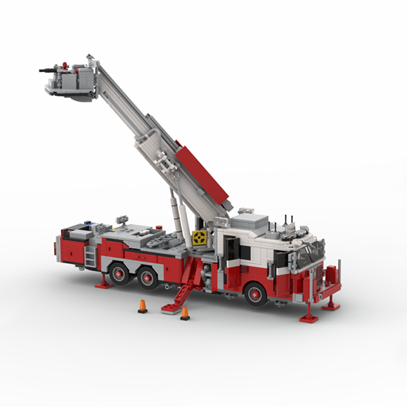 1365피스 MOC FDNY - 뉴욕 - 타워 사다리  - Fire Escape Ladder 리뷰 및 가격