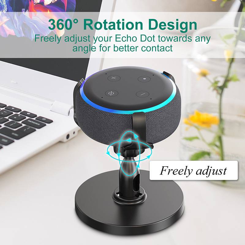 에코닷 3세대 데스크탑 스탠드 360 ° 조절 가능한  - Amazon Speaker Echo Pop 리뷰 및 가격