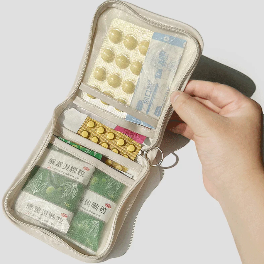 지퍼 포켓 약품 가방 야외 여행 의료 가방 응급 처치  - First Aid Bag Kit 리뷰 및 가격