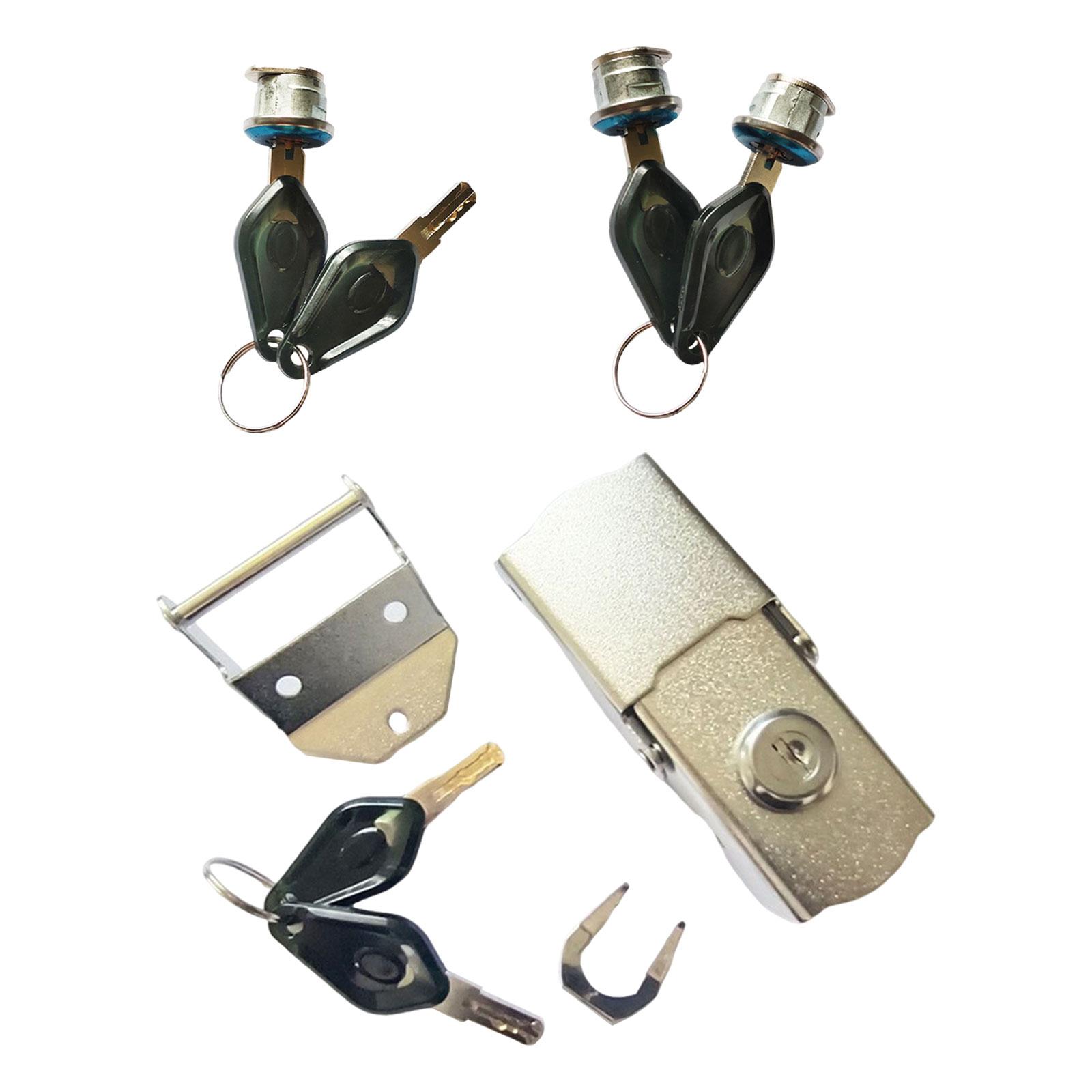 키가 있는 오토바이 뒷 트렁크 잠금 장치, 금속 트위스 - Lockbox Key Secure 리뷰 및 가격